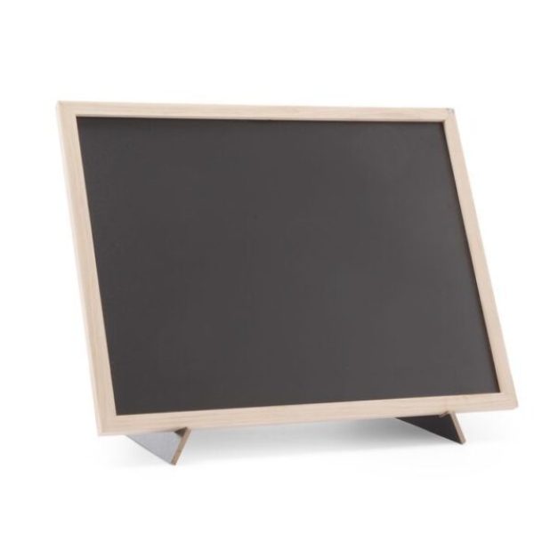 Krijtbord met standaard, HENDI, 300x400mm